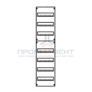 Панель для модульных уст-в 1ряд/7 реек
