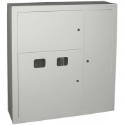 Щит металлический этажный ЩЭ-2-1 36 УХЛ3 IP31, на 2 квартиры встраиваемый 1000х960х160 ИЭК